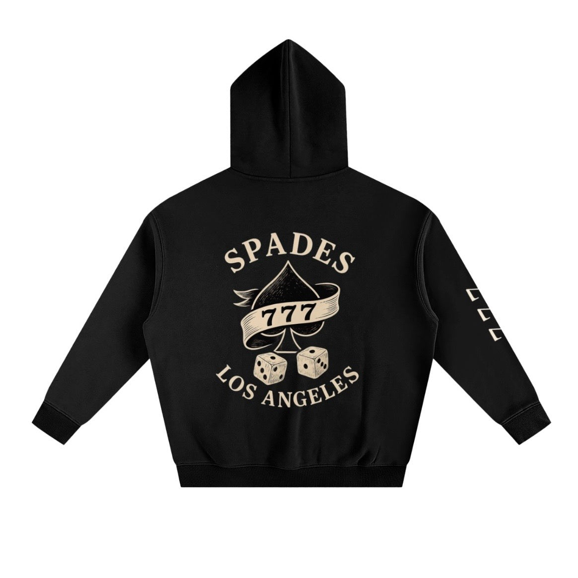 Spades Los Angeles Casino Theme  Oversized Hoodie