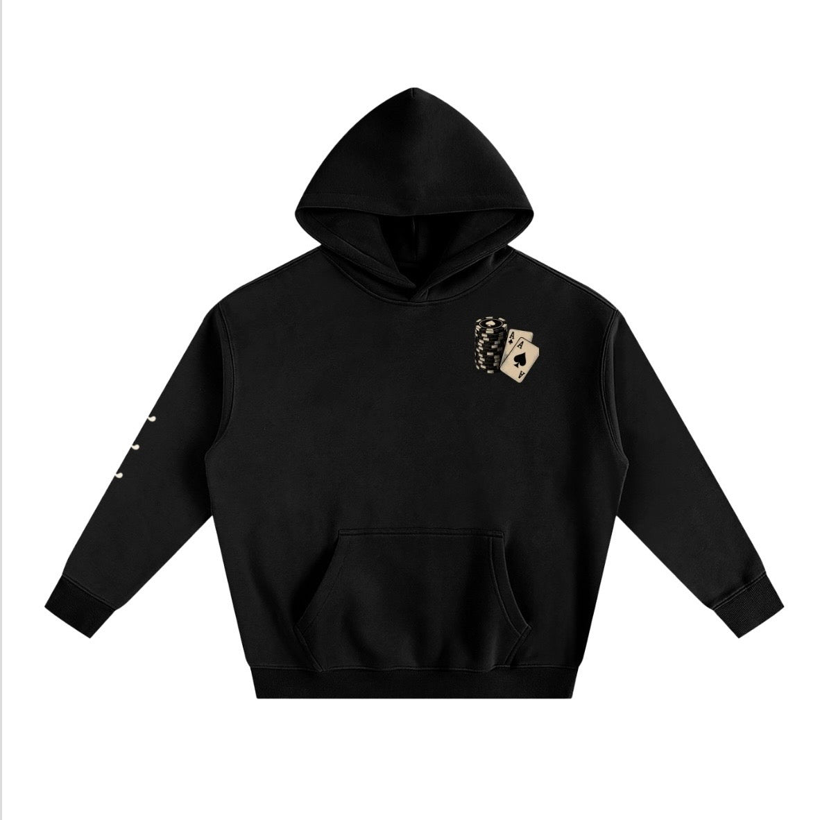 Spades Los Angeles Casino Theme  Oversized Hoodie