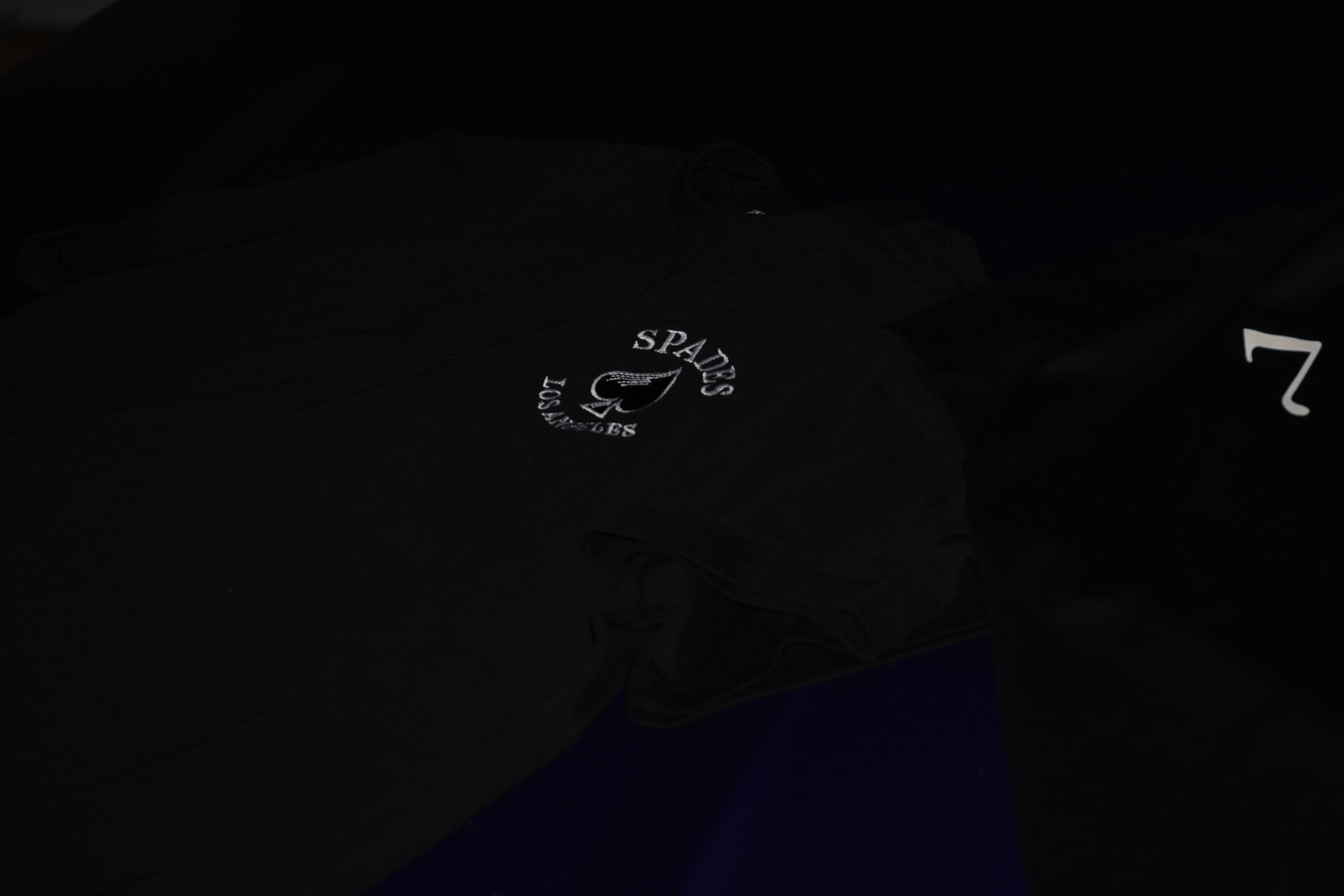 Embroidered Spades Los Angeles Oversized T-Shirt